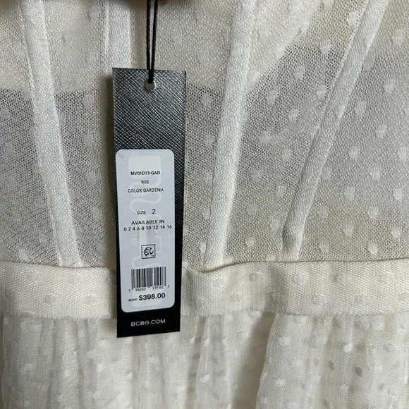 BCBG Maxazria Off the Shoulder Corset Mini Dress NWT - Picture 6 of 9